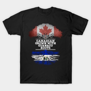 Canadian Grown With Guanaco Roots - Gift for Guanaco With Roots From El Salvador T-Shirt